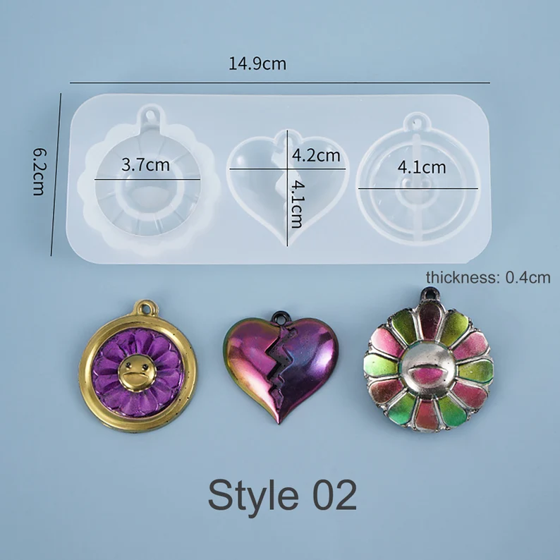 Silicone Mold Diy Bookmark Cute Rabbit Mirror Crafts Jewelry
